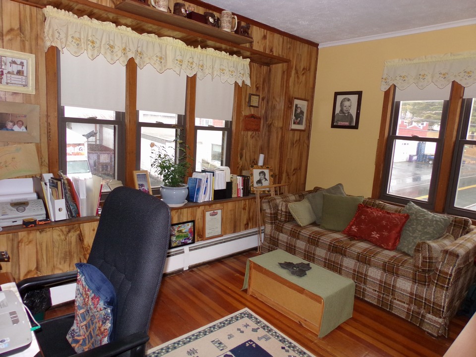 den enjoy working from home in this cozy  den.