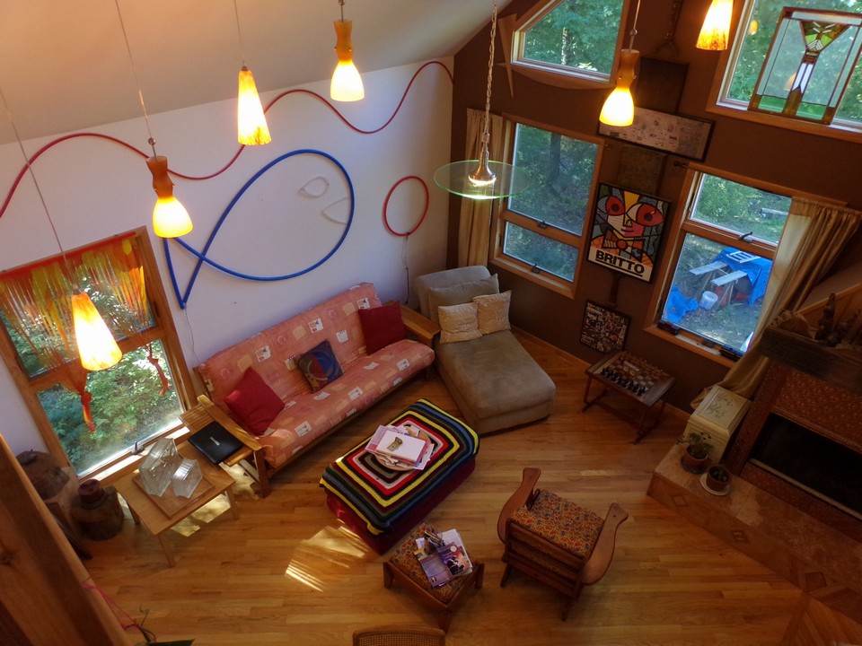 a view from above
