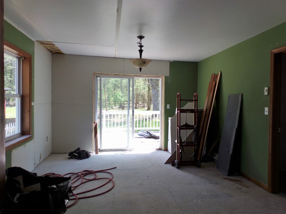 old sliding doors have been replaced by new energy efficient ones to enhance that outdoor living experience.