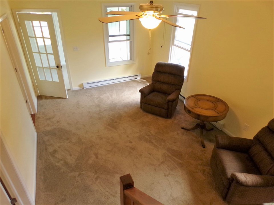 like applying make- up to a face the fresh carpeting and paint was added to create a calm country feel.