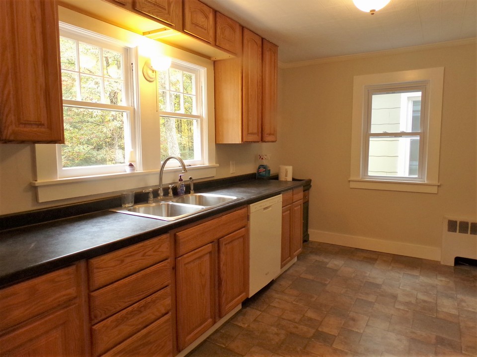 kitchen kitchen area is bright and sunny.