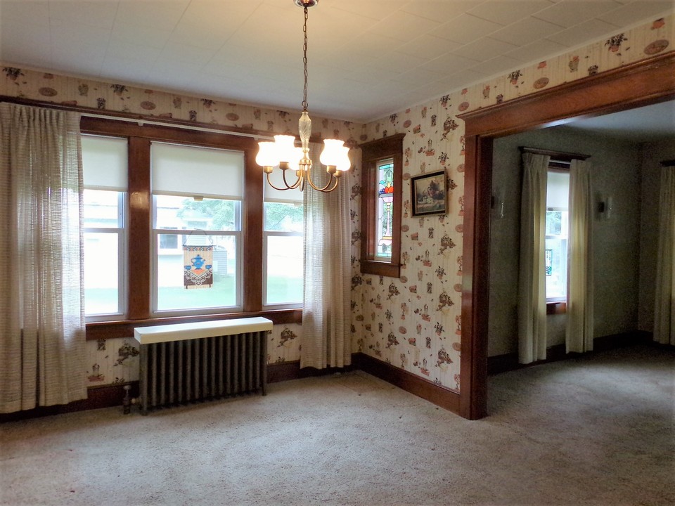 old time formal space.