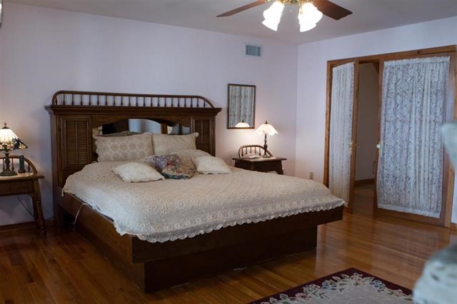 master master suite has its own space to relax and rejuvenate.  sit by the fire or wander out to the deck. this lower level room has plenty of room and plenty of quiet from anyone's day.