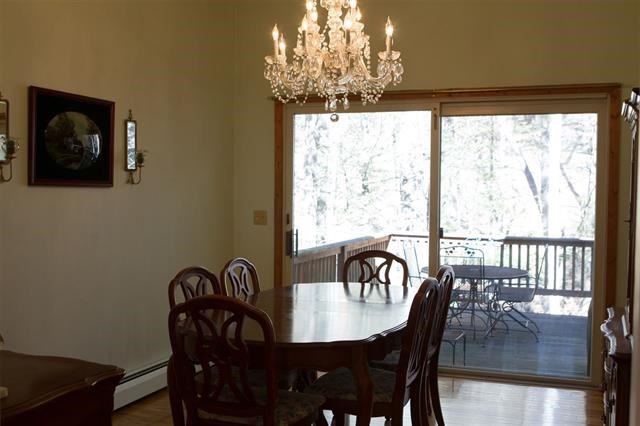 formal dining eat in or wander outside to enjoy the view of the water as it makes its way down the mountain path.
